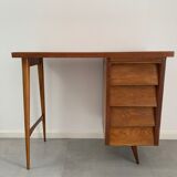 Desk with tapered feet