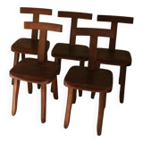 Brutalist chairs olavi hannimen