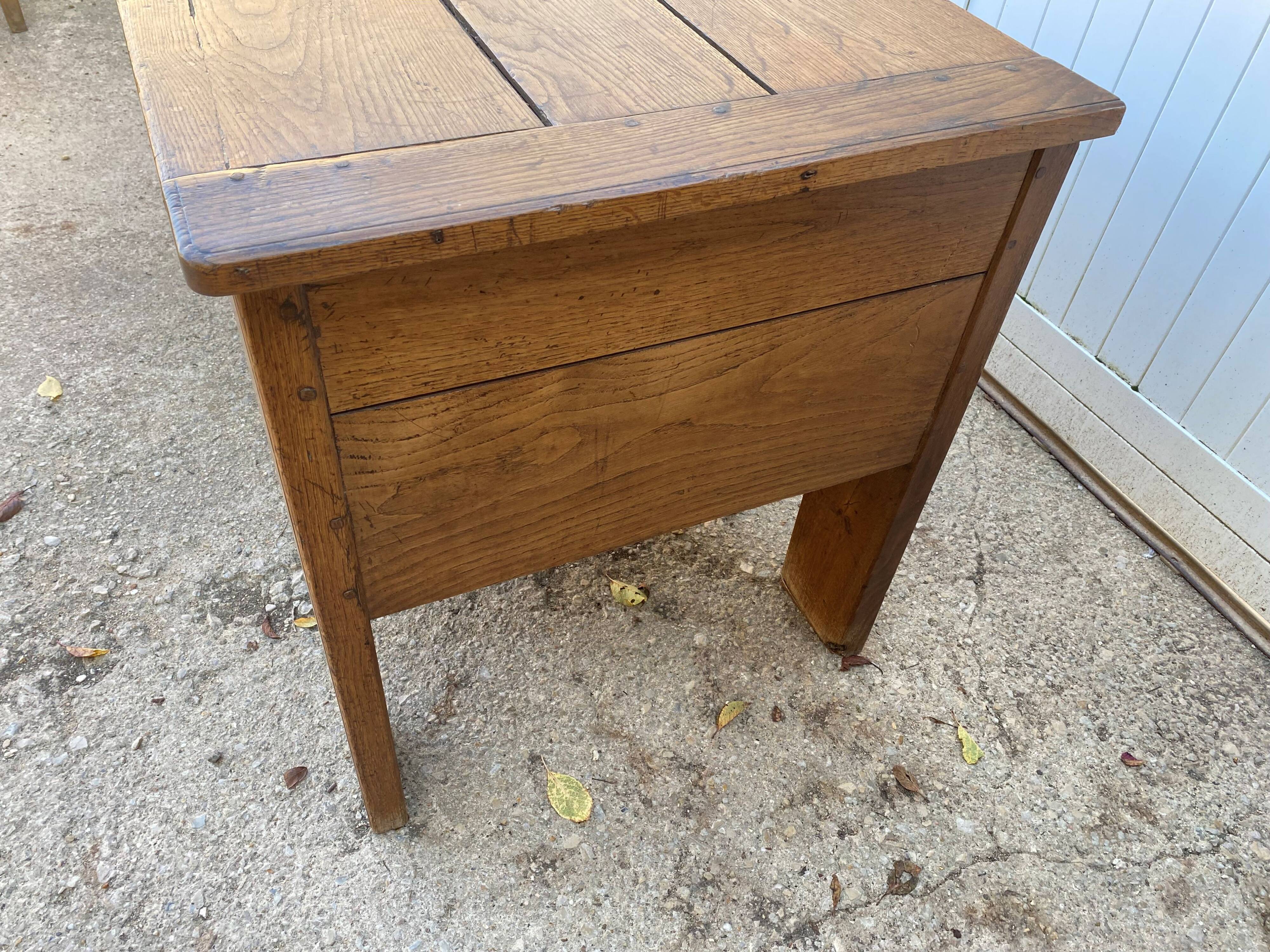 Antique 19th century solid oak hut