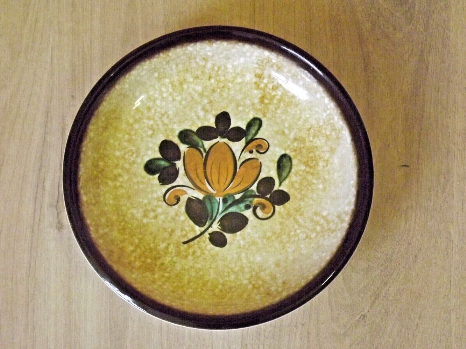 Vintage Boch La Louvière Corfou Collection Large Round Plate