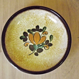 Vintage Boch La Louvière Corfou Collection Large Round Plate