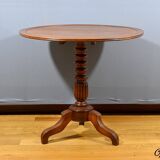 Guéridon à Système en Acajou, époque Louis Philippe – Milieu XIXe