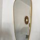 Vintage free form mirror by Schön Form Germany 60s