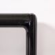 Orsay dining table by Gae Aulenti for Knoll in aluminum and tempered glass