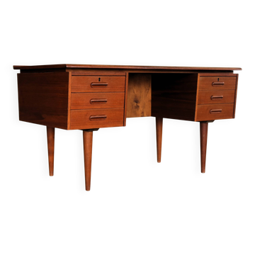 Bureau danois en teck, années 1960