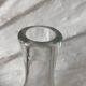 Large Dansk glass carafe, vintage Scandinavian design, ball stopper.