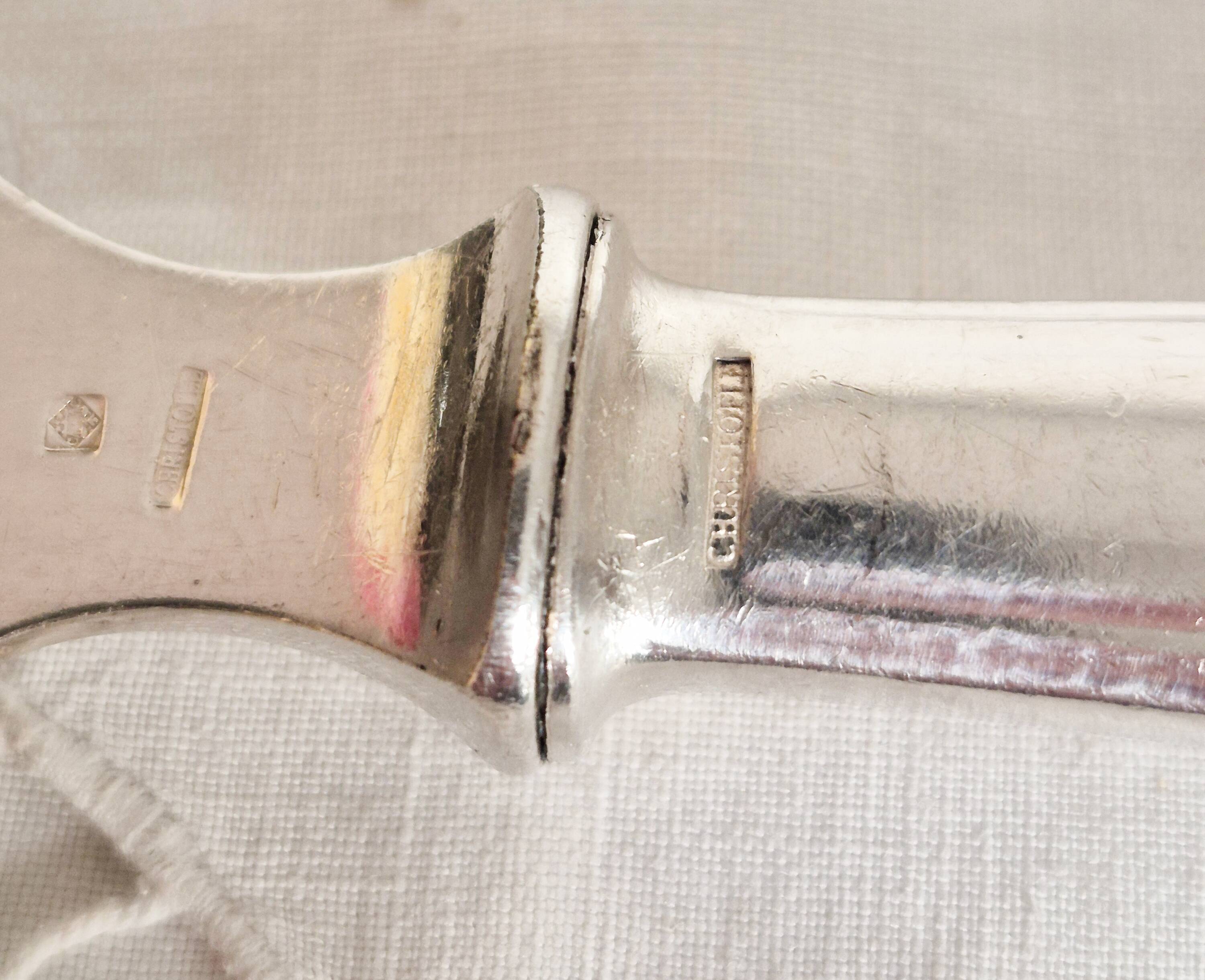 Christofle, silver serving cutlery