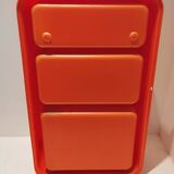 Vintage plastic shelf by Jean Claude Maugirard