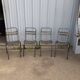 Set of 4 brewery chairs