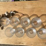 8 water glasses