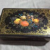 Vintage metal cookie box