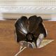 Metal flower ashtray 70s