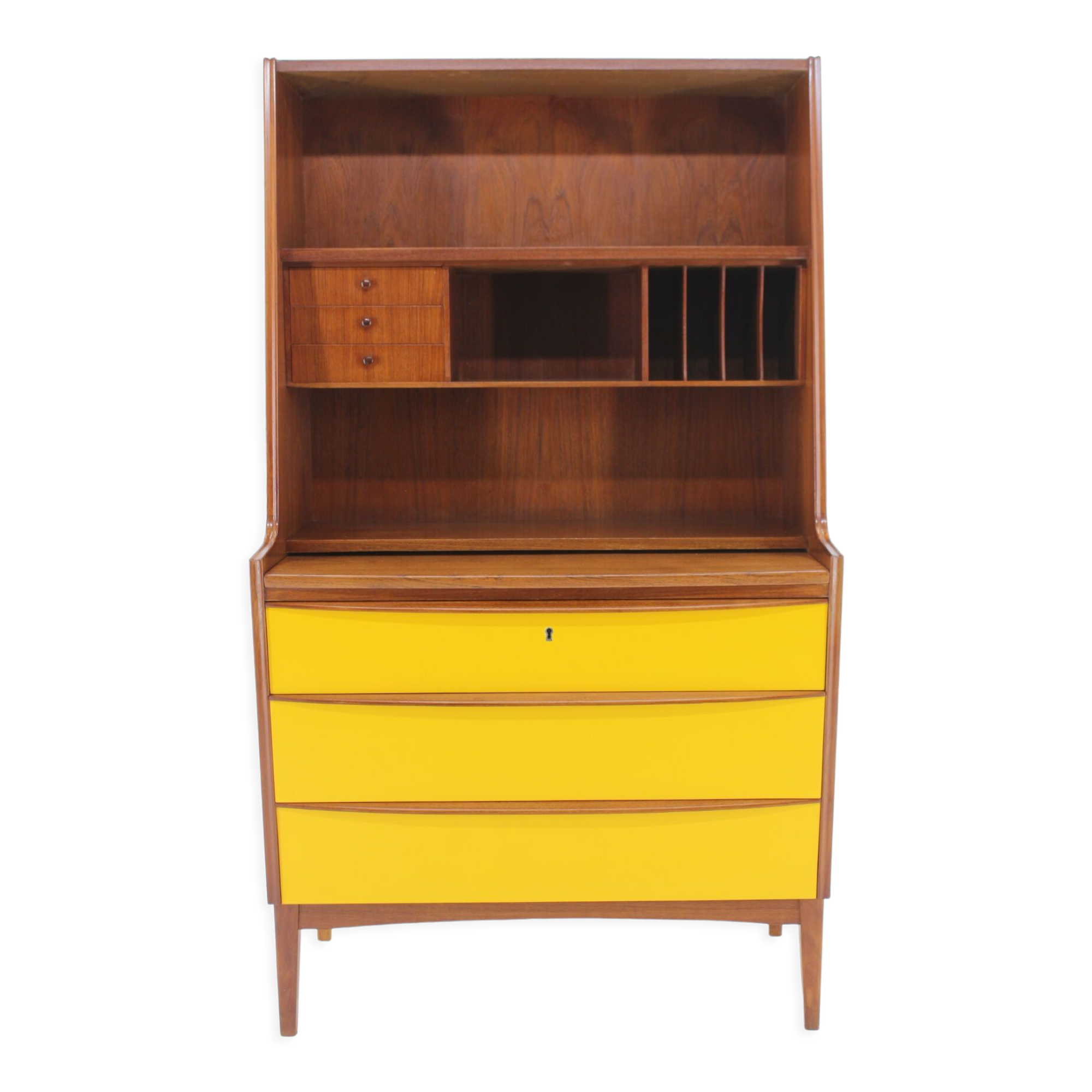 Danish teak writing cabinet 1960