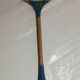 Vintage blue flash wood badminton racket