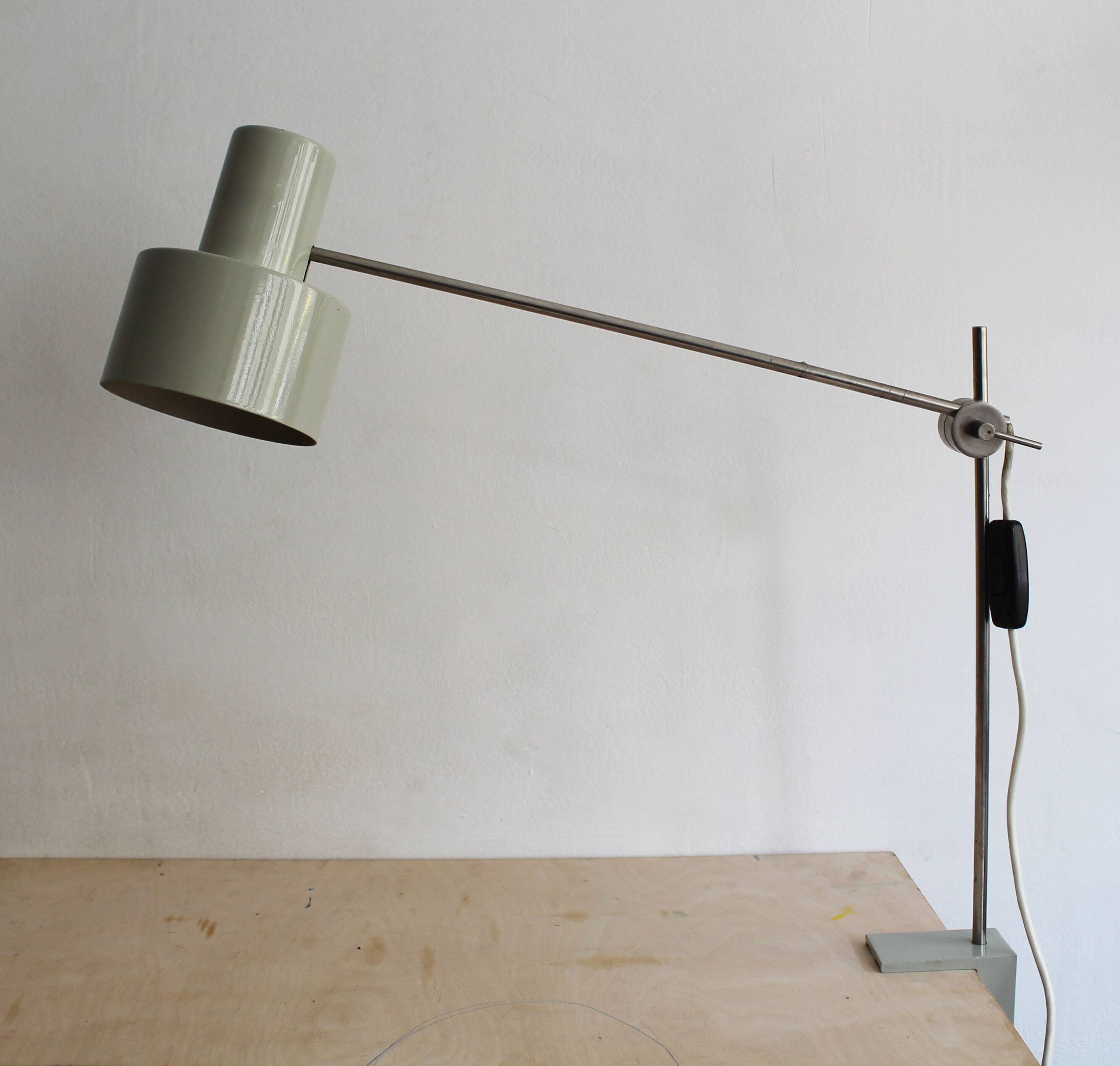 1960s Desk / Wall Lamp by Jan Suchan