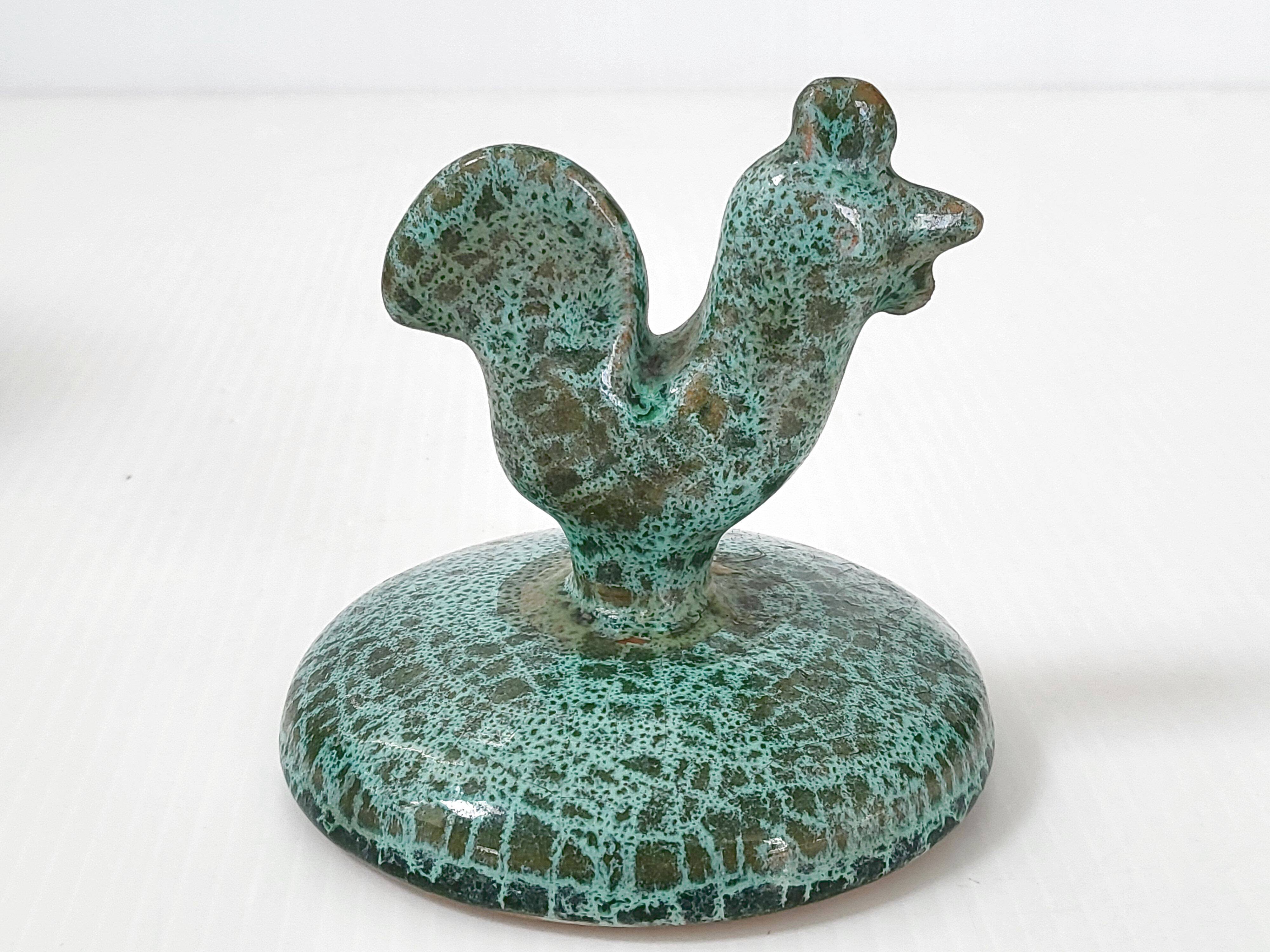 Vintage rooster candy box 1950