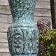 Large Vallauris vase "sea foam" H 41.5 cm