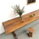 Monastery table in solid oak, 350 cm, circa 1900.