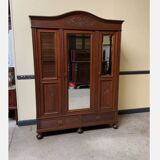 Antique Art Nouveau wardrobe