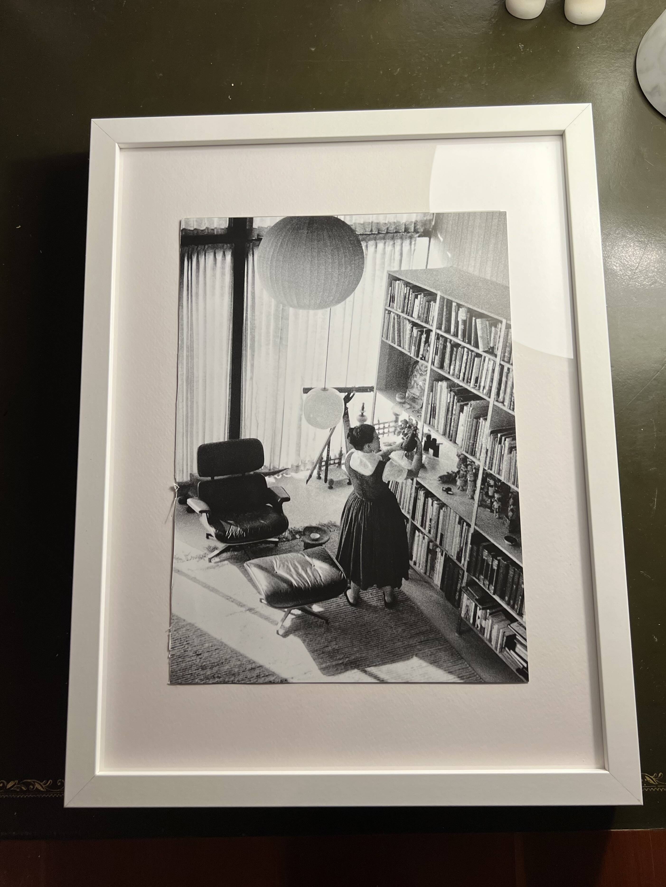 Photo ray eames eames house lounge chair herman miller