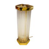 Lampe en verre ancienne