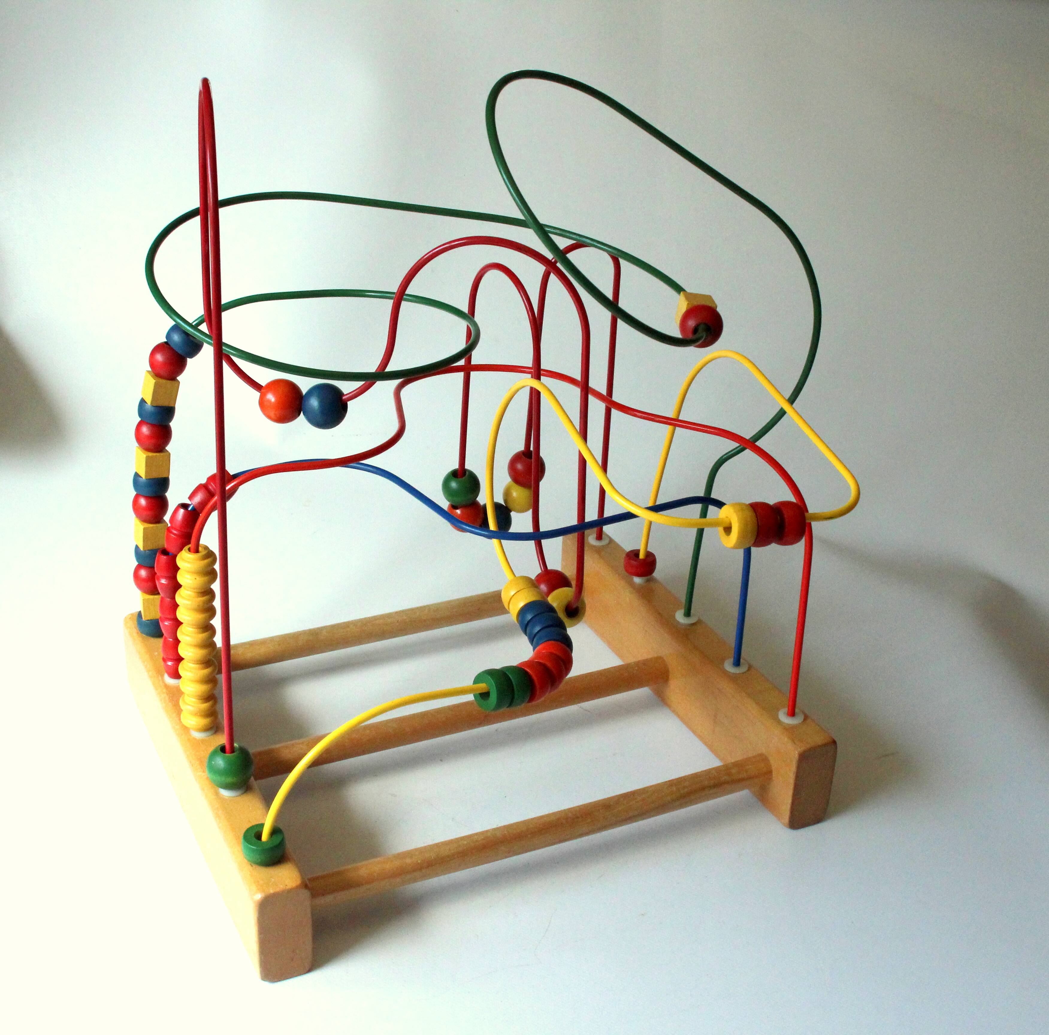 Labyrinth - large wood and metal toy for babies and toddlers
