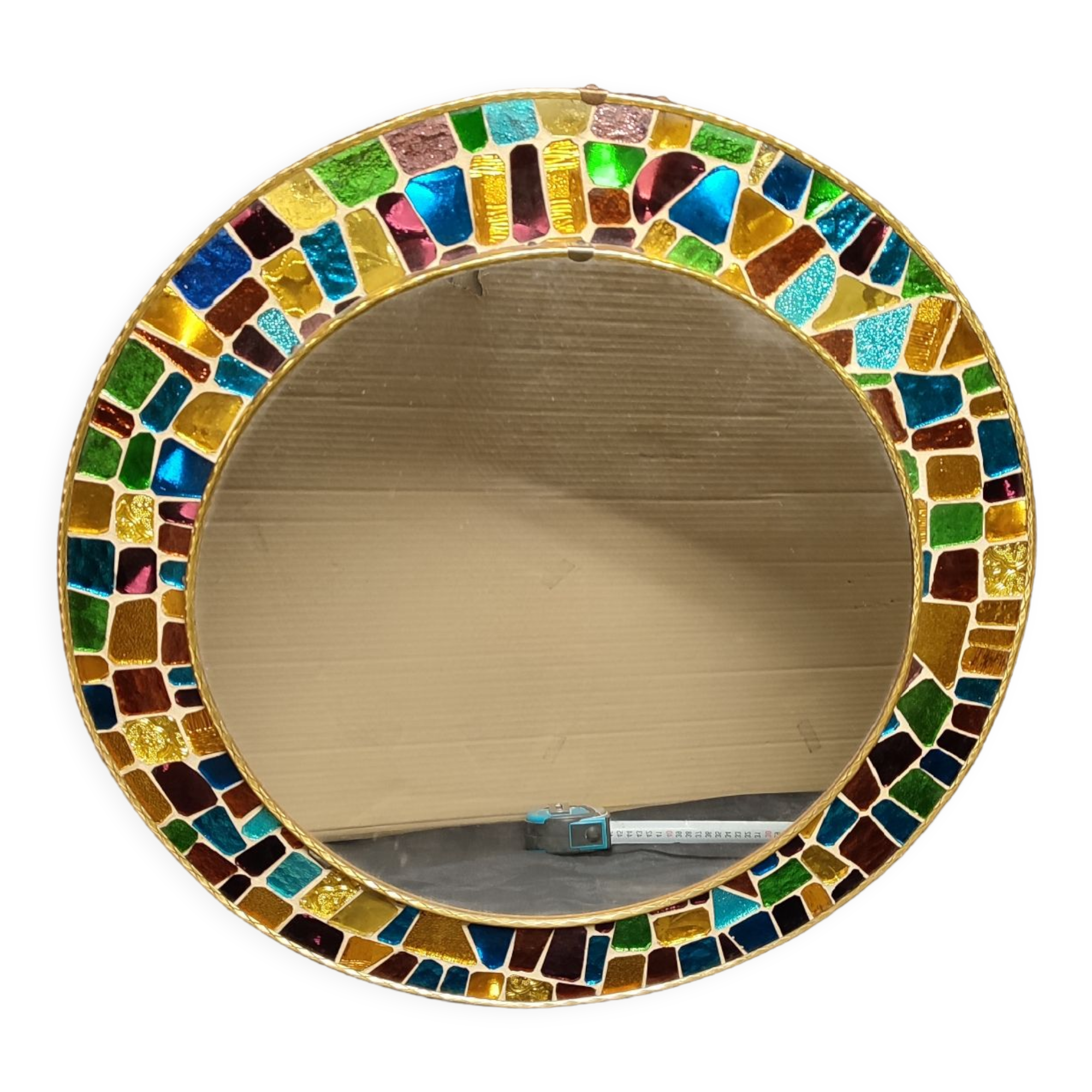 Glass mosaic mirror 1950