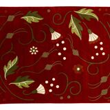 Nos hand knotted scandinavian design rug by Veronica Seipel, signed, 274 x 203 cm (108 x 80 in)
