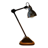 Lampe ajustable gras brevetée sgdg" n206 / n1056 "petit modèle" aluminium