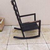 Rocking-chair en bois