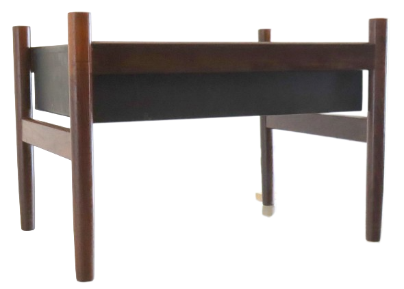 Vintage rosewood planter 'kokkedal' danish design