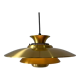 Vintage pendant lamp brass