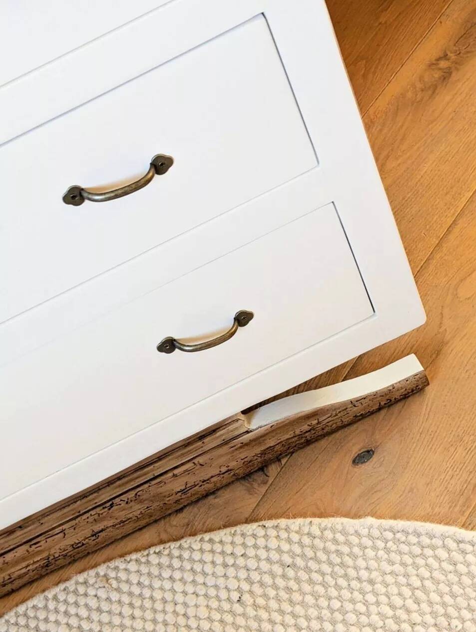Revisited antique commode