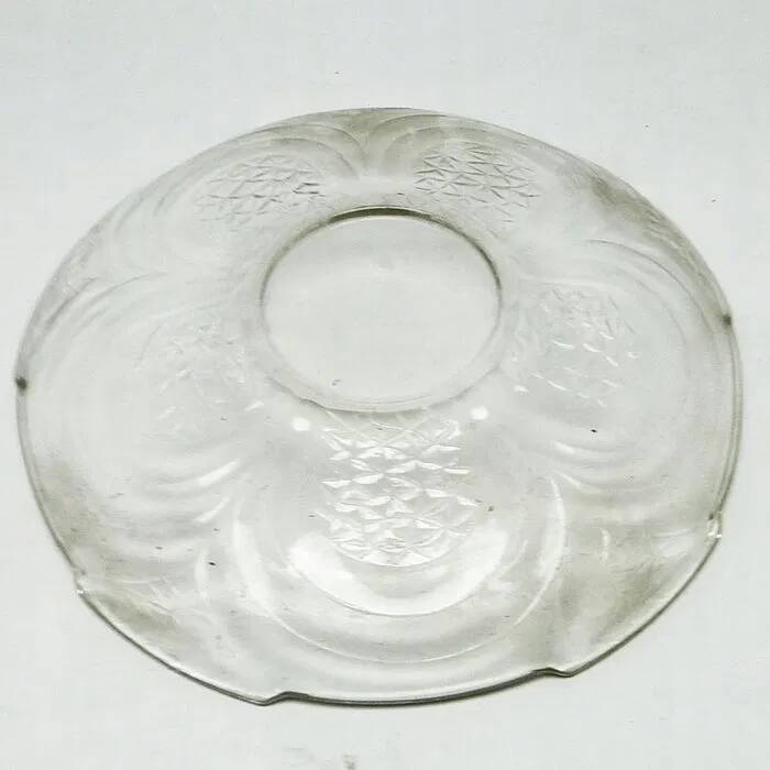 E9O Hydrangea Plate Art Deco Cat No 438