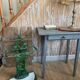 Art Nouveau umbrella stand