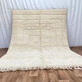 Traditional handmade pure wool Berber rug size 200 x 300 cm