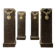 Ancient neoclassical poplar columns, Italy, 18th century