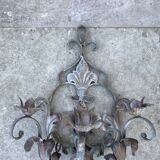 Paire d’appliques fer forgé 1940