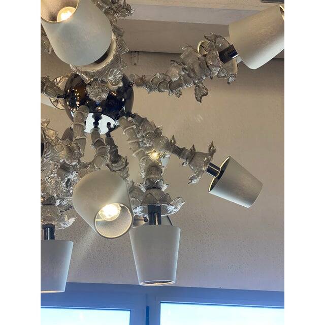 Contemporary Sputnik Ca' Rezzonico Murano Glass Chandelier