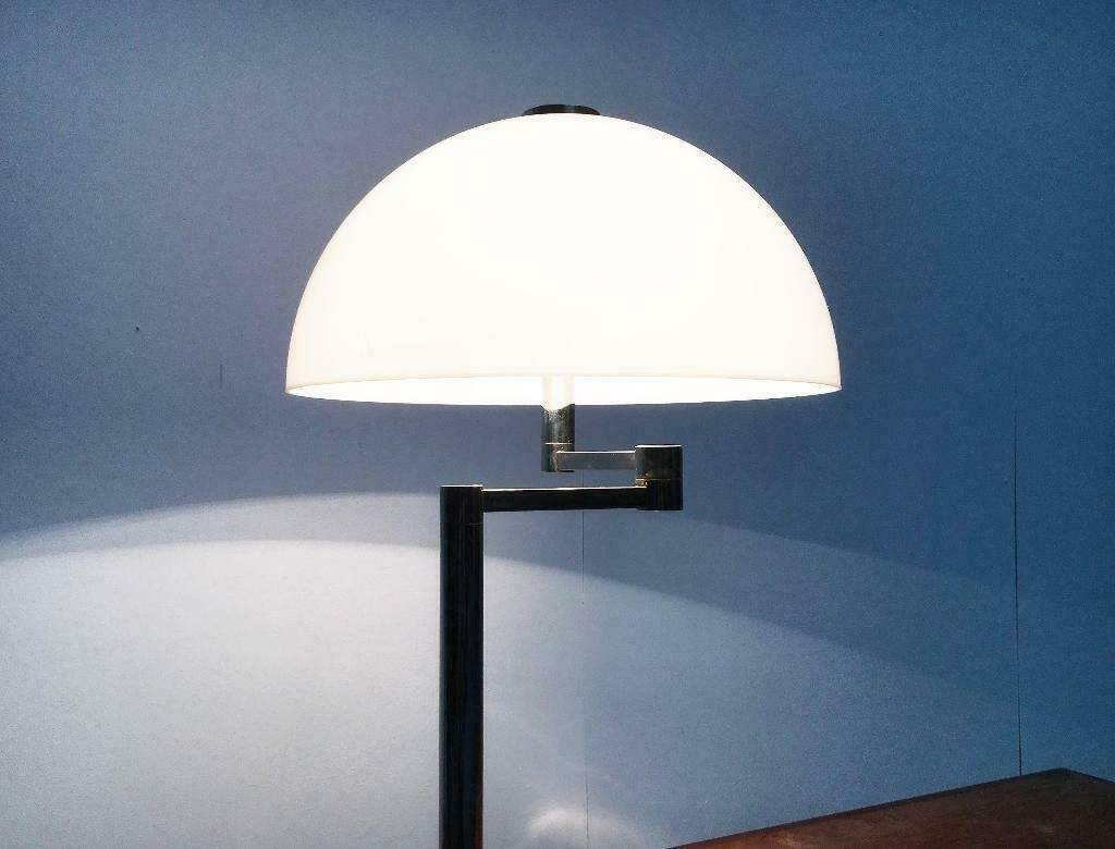 Table lamp model Schwenkomat from the mid-century space age by the SLZ team for Swisslamps International, 1960s.