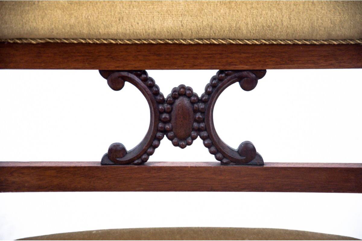 Antique armchair, Northern Europe, circa 1920.