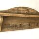 kitchen wall shelf with hooks