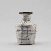 Ceramic vase by Juliette Derel and Jean Rivier, circa 1950