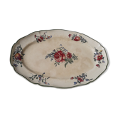 Plat ovale en faïence Villeroy & Boch Mettlach