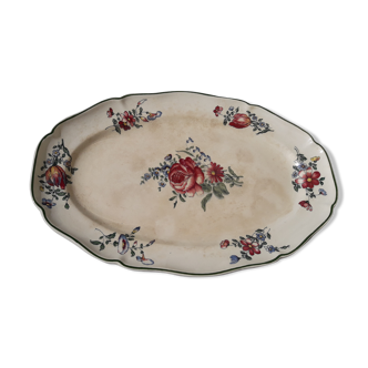 Villeroy earthenware oval dish - Boch Mettlach