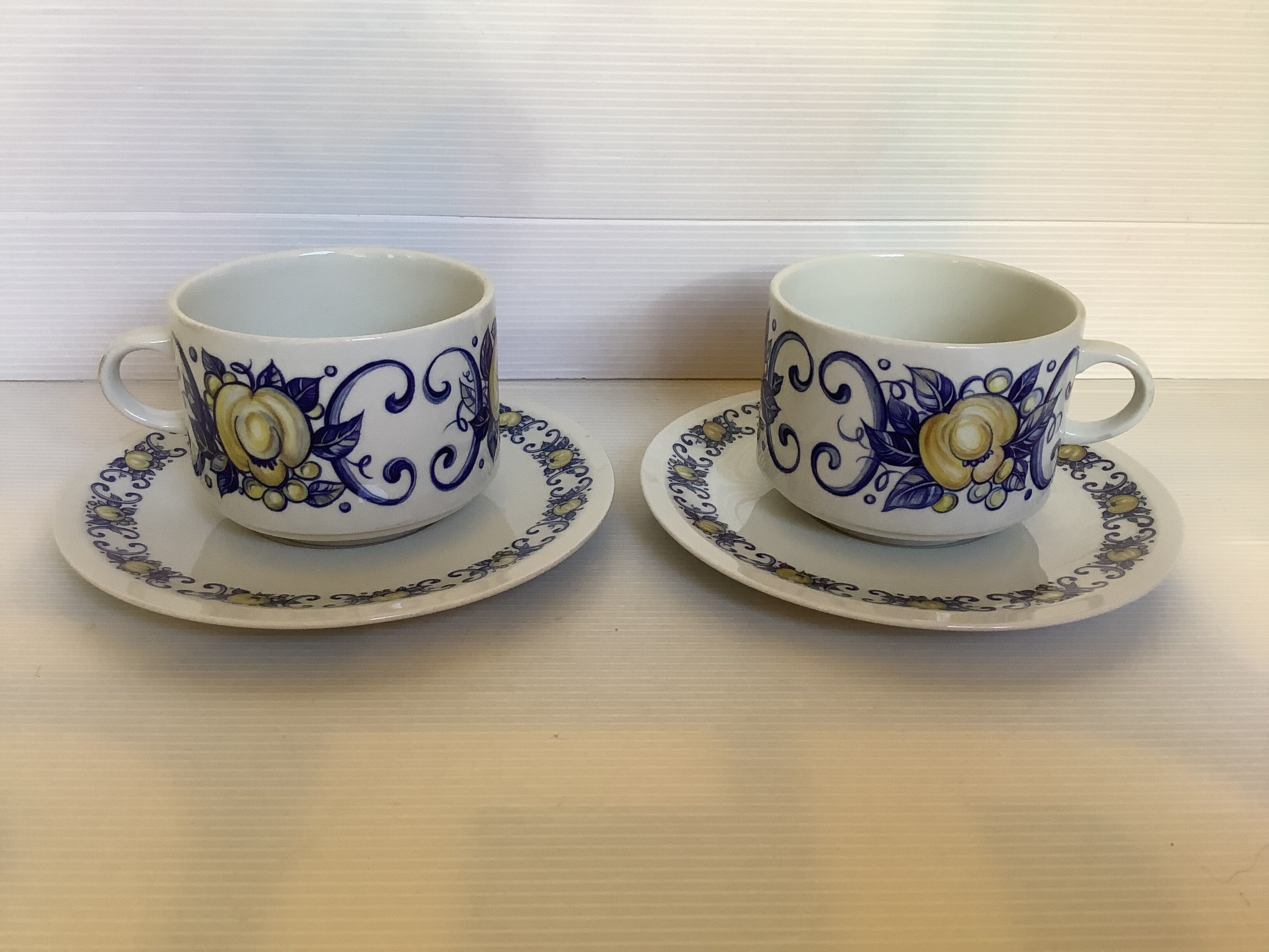 Pair large cups cadiz villeroy and boch