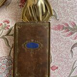 Antique gilded brass mail clip