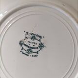 Porcelain plate St Amand