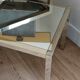 Trio of fully restored brass nesting tables