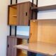 Library shelves of the 60s, Italian rosewood production